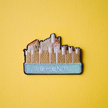 Embroidery patch sticker - Gravensteen