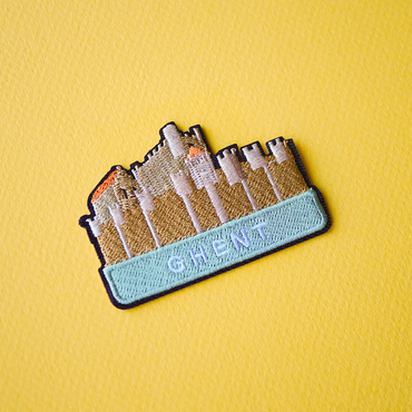 Embroidery patch sticker - Gravensteen