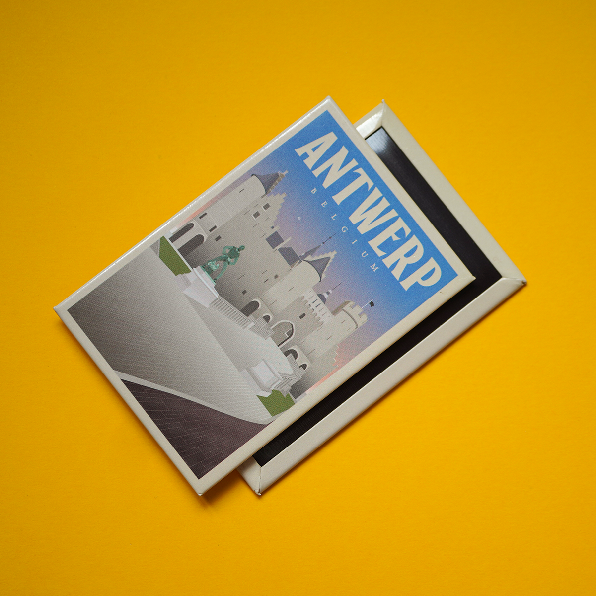 Tin plate magnet – Het Steen