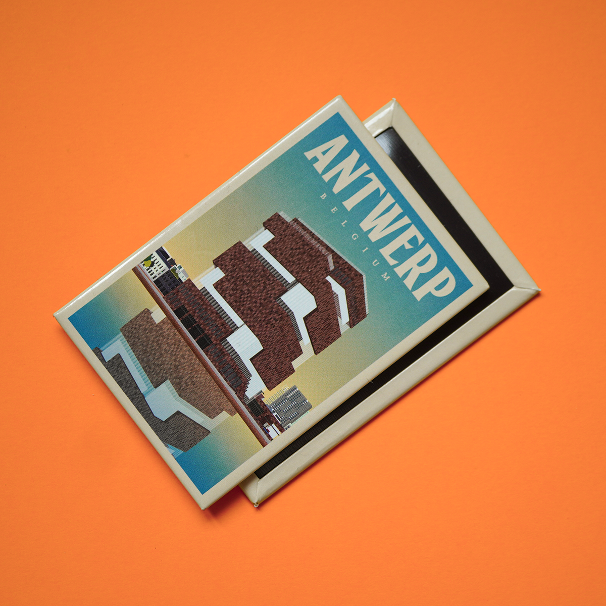 Tin plate magnet - Museum aan de Stroom