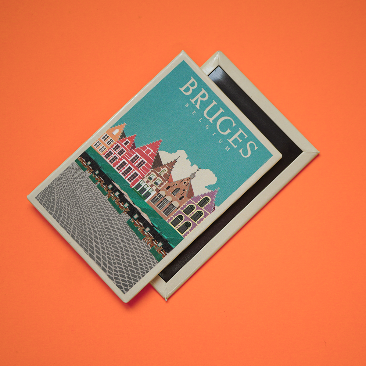 Tin plate magnet - The Markt