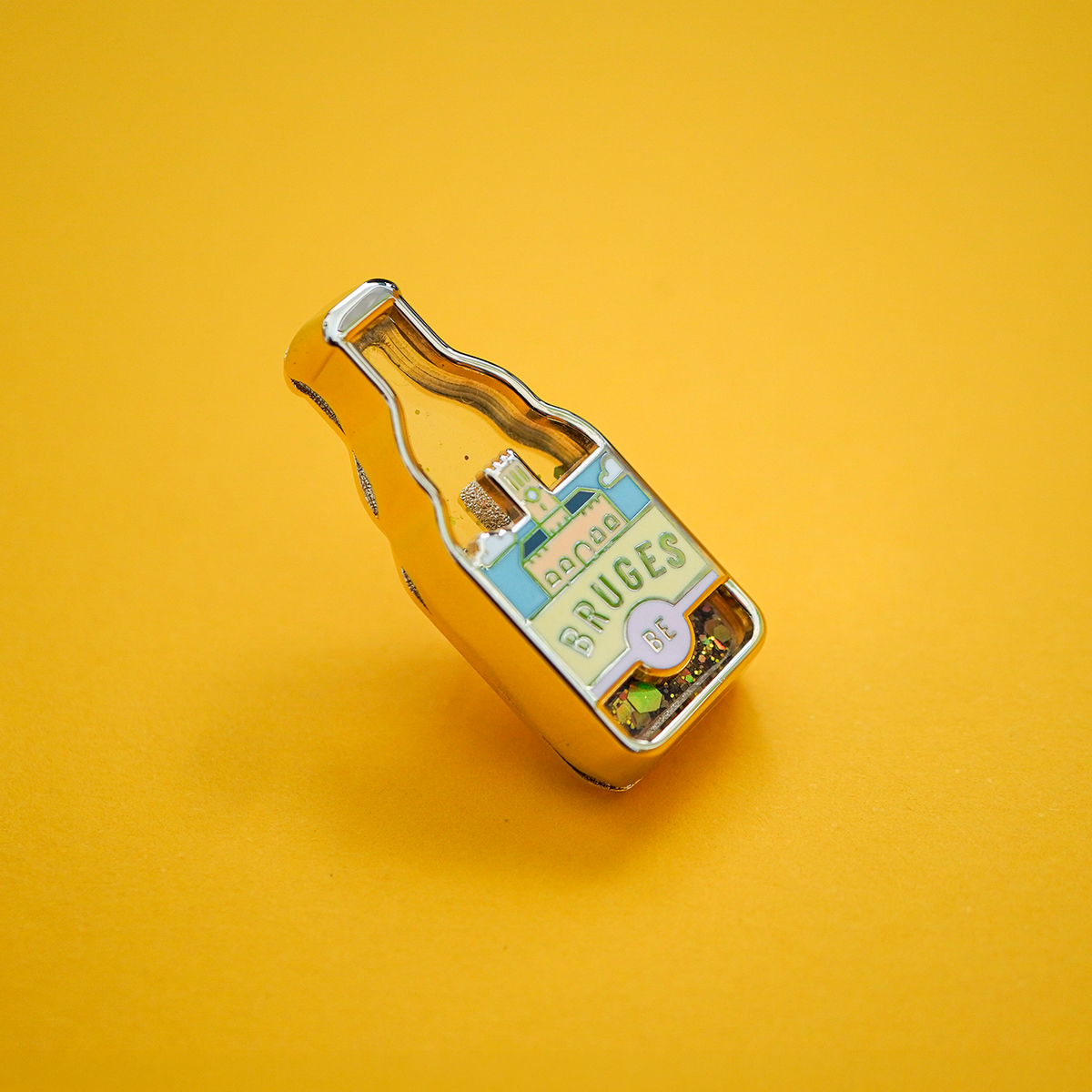 Hard Enamel Bruges Beer Pin