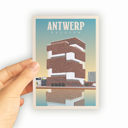 A6 Postcard – Antwerp – Museum aan de Stroom