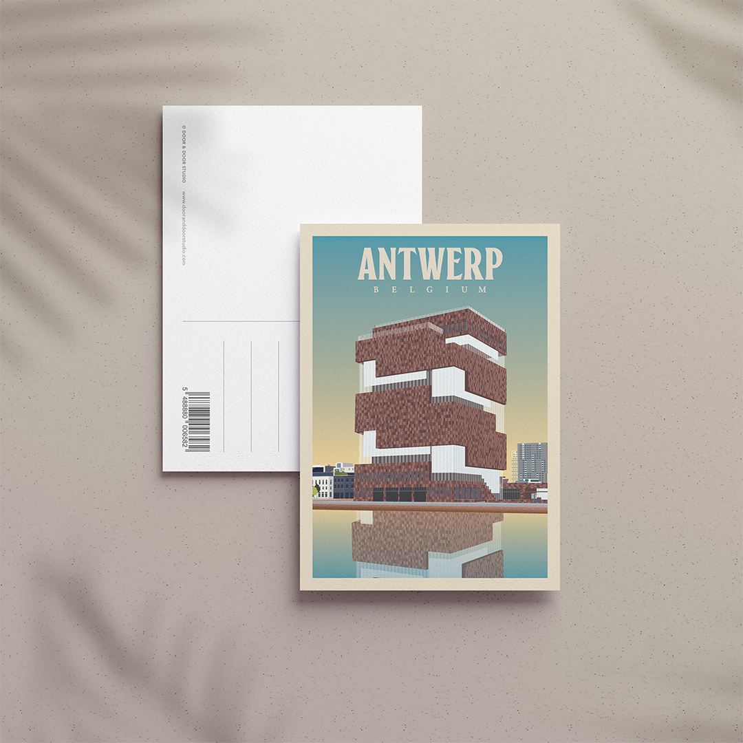 A6 Postcard – Antwerp – Museum aan de Stroom