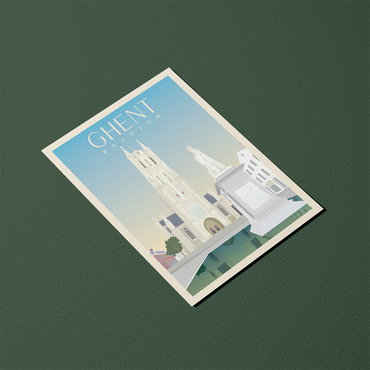 A6 Postcard – Ghent – Saint Bavo’s Cathedral
